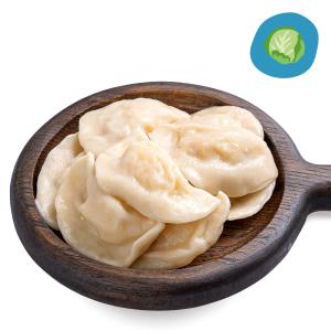 Вареники с капустой отварные