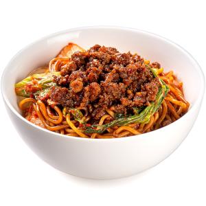 Лапша с Ким-чи и свининой