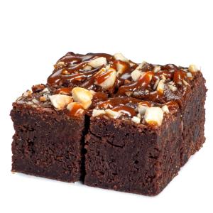 Брауни с солёной карамелью